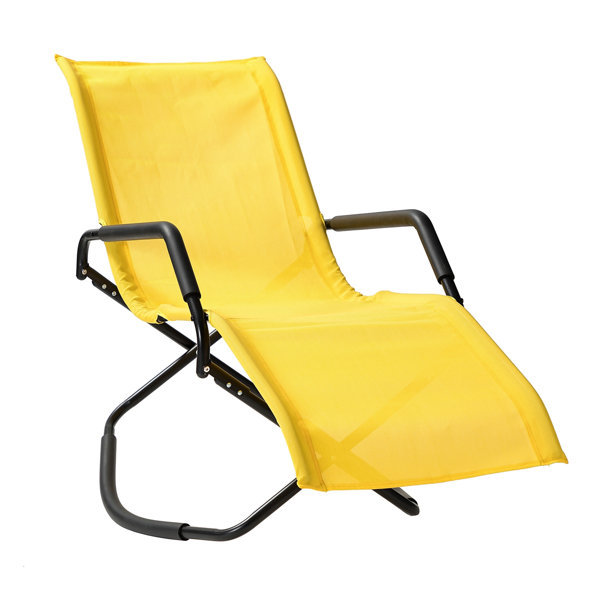 Arlmont & Co. Lillyarna Outdoor Metal Chaise Lounge Wayfair